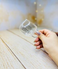 شات قهوه پیرکس گرد GOOD MORNING فنجونی کوچک کد 2942