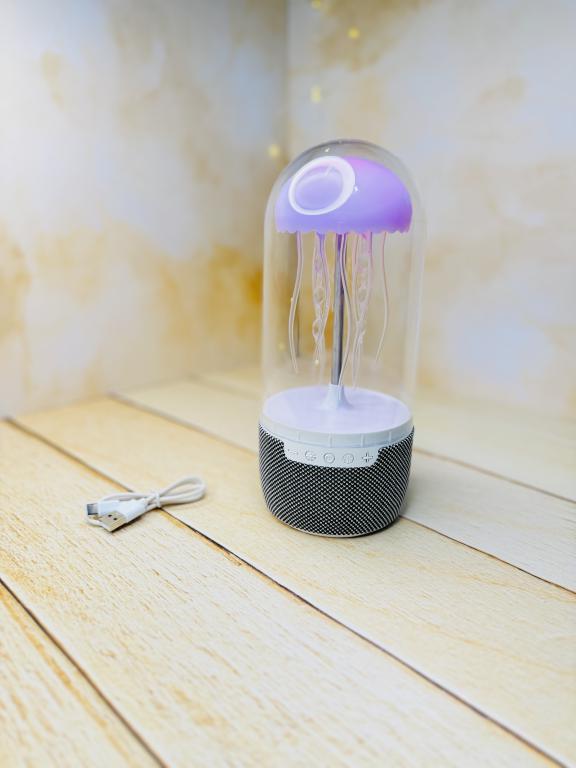 اسپیکر بلوتوثی و چراغ خواب طرح عروس دریایی مدل MAX 113 کد2927