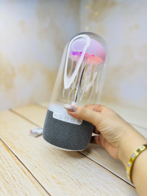 اسپیکر بلوتوثی و چراغ خواب طرح عروس دریایی مدل MAX 113 کد2927