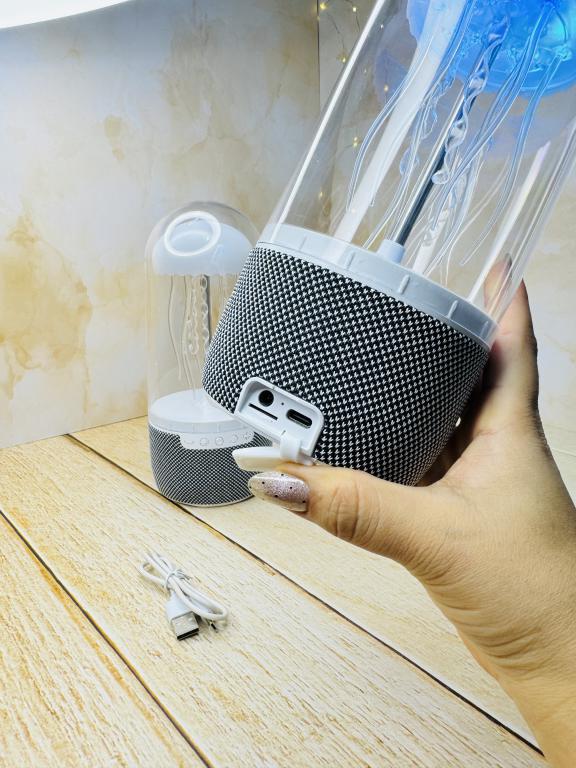 اسپیکر بلوتوثی و چراغ خواب طرح عروس دریایی مدل MAX 113 کد2927