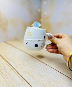 ماگ فانتزی سرامیکی در برجسته فضانورد سفینه کد 2943