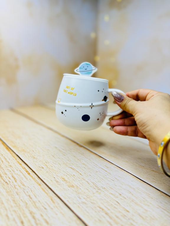 ماگ فانتزی سرامیکی در برجسته فضانورد سفینه کد 2943