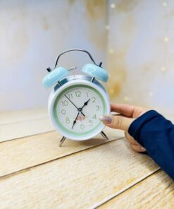 ساعت زنگ دار شماطه ای طرح flower گلدار کد 2950