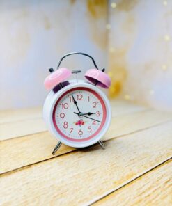 ساعت زنگ دار شماطه ای طرح flower گلدار کد 2950