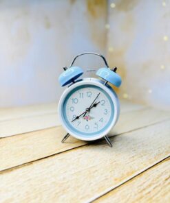 ساعت زنگ دار شماطه ای طرح flower گلدار کد 2950