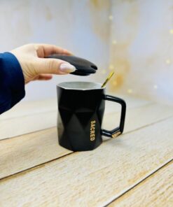 ماگ سرامیکی Life ست سفید و مشکی کد 2953