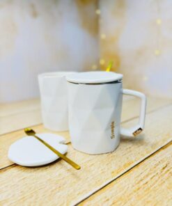 ماگ سرامیکی Life ست سفید و مشکی کد 2953