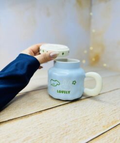 ماگ فانتزی بدنه برجسته ENJOY MYSELF کد 2954