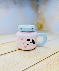 ماگ فانتزی بدنه برجسته ENJOY MYSELF کد 2954