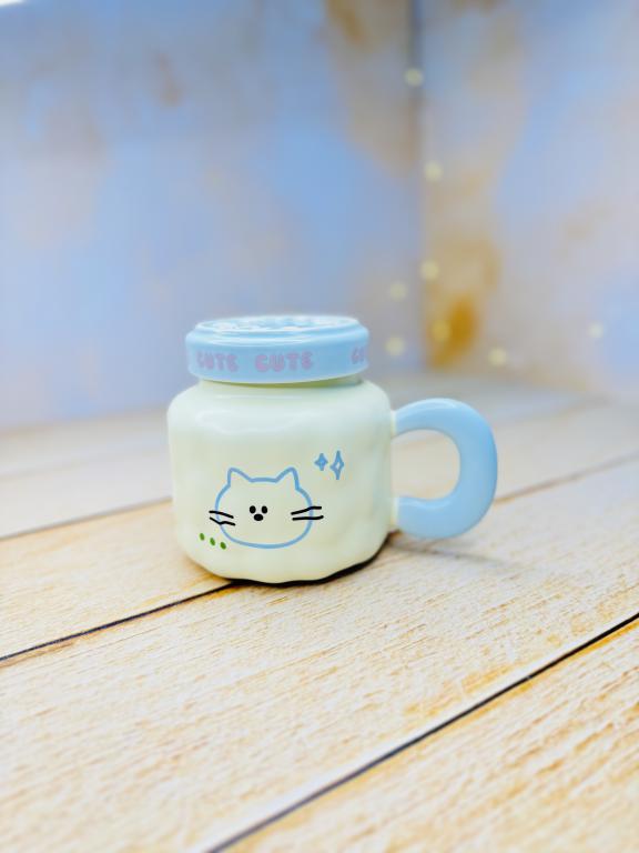 ماگ فانتزی بدنه برجسته ENJOY MYSELF کد 2954