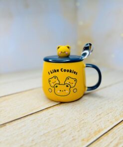 ماگ تپلی درب برجسته خرسی تدی کد 2956