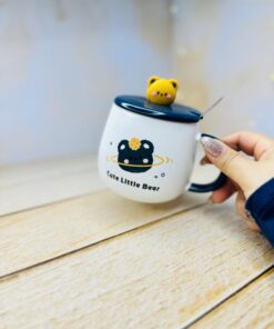 ماگ تپلی درب برجسته خرسی تدی کد 2956