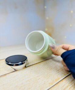 ماگ در پیچی سرامیکی بدنه موج دار FASHION کد 2957