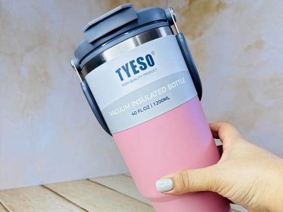 تراول ماگ تامبلر دو حالته تایسو (TYESO) حجم 1200 میل کد 2580