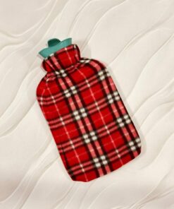 کیسه کمپرس آبگرم 1لیتری کاور مخمل فانتزی کد 2991