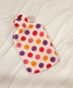 کیسه کمپرس آبگرم 1لیتری کاور مخمل فانتزی کد 2991