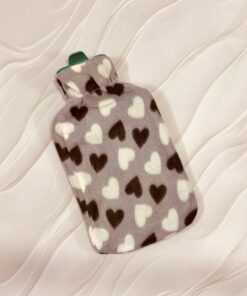 کیسه کمپرس آبگرم 1لیتری کاور مخمل فانتزی کد 2991