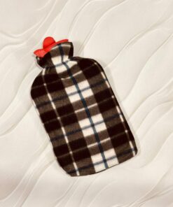 کیسه کمپرس آبگرم 1لیتری کاور مخمل فانتزی کد 2991