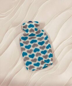 کیسه کمپرس آبگرم 1لیتری کاور مخمل فانتزی کد 2991