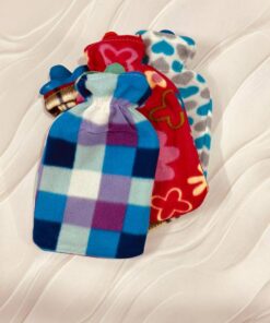 کیسه کمپرس آبگرم 1لیتری کاور مخمل فانتزی کد 2991