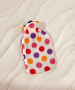 کیسه کمپرس آبگرم 1لیتری کاور مخمل فانتزی کد 2991