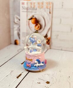 گوی فانتزی پمپی موزیکال طرح اسب تک شاخ بالدارکد 2989