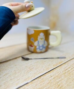 ماگ سرامیکی در برجسته خرس سر آشپز کد 2964