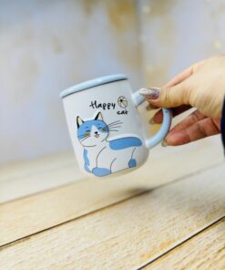 ماگ فانتزی سرامیکی گربه درشت کد 2965