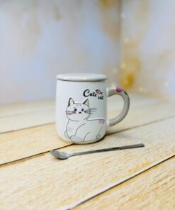 ماگ فانتزی سرامیکی گربه درشت کد 2965