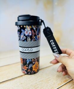 تراول ماگ دوحالته طرح گل دار PAPITA کد 2969