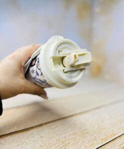 تراول ماگ دوحالته طرح گل دار PAPITA کد 2969