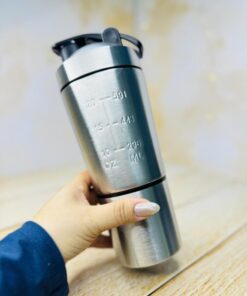 شیکر استیل باشگاهی دوتیکه 600 میل مندرج کد 2972