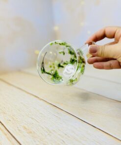 ماگ (لیوان دوجداره) پیرکس گل دار کد 2817