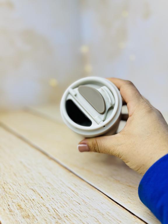 مینی تراول ماگ فانتزی دورچرمی استیل کد 2993