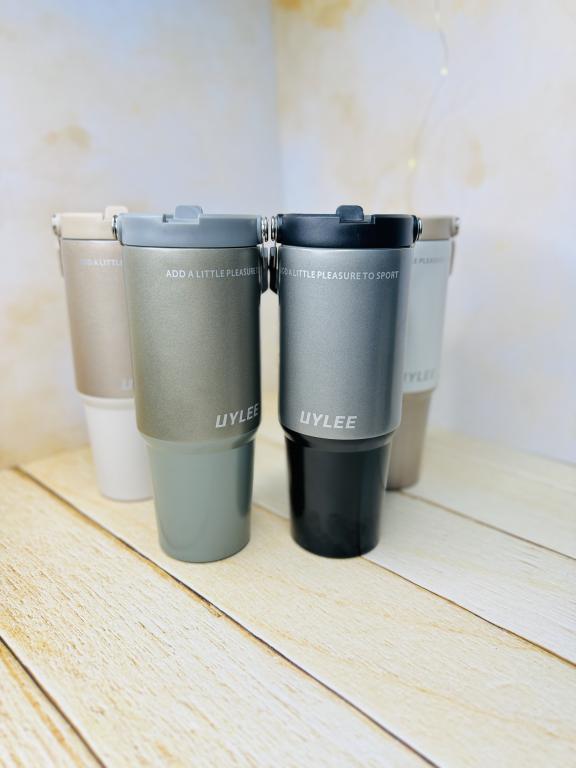 تامبلر تراول ماگ دسته دار سطلی UYLEE بدنه شاین بزرگ کد2994