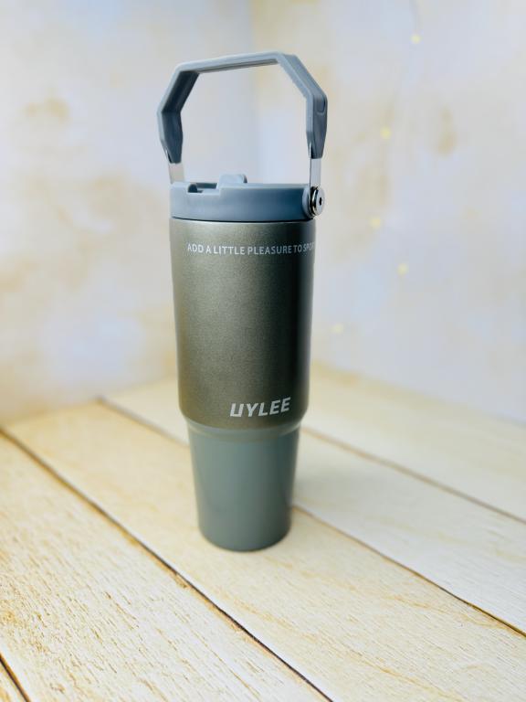تامبلر تراول ماگ دسته دار سطلی UYLEE بدنه شاین بزرگ کد2994