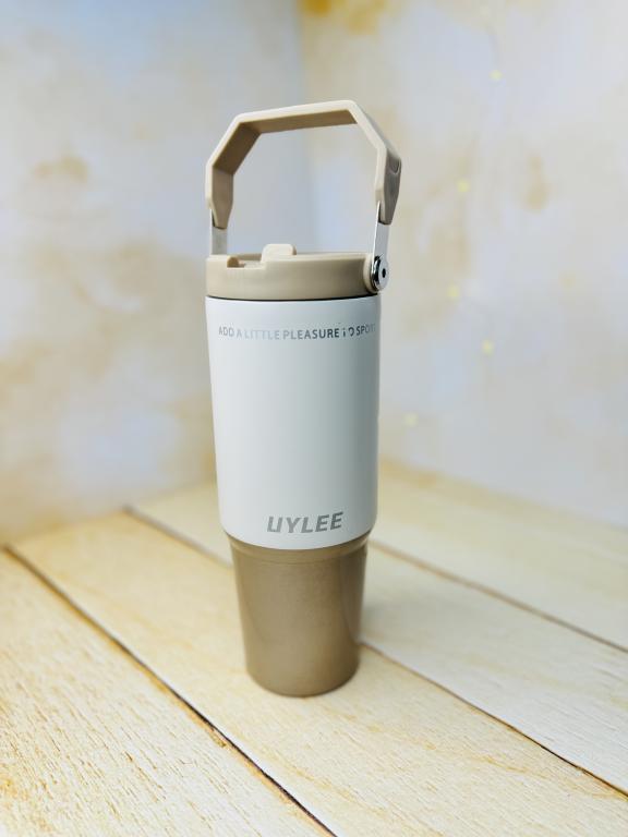 تامبلر تراول ماگ دسته دار سطلی UYLEE بدنه شاین بزرگ کد2994