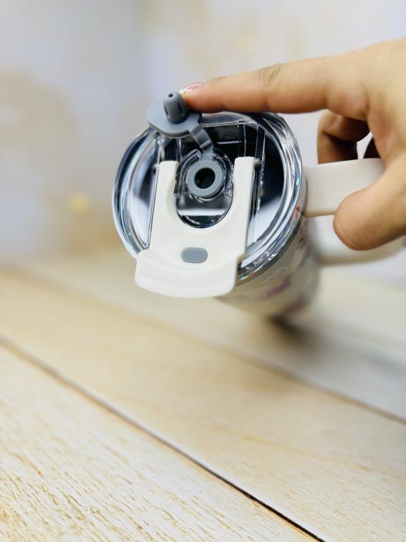 تامبلر تراول ماگ دوحالته گلدار دسته بغل 900 میل سیتارایوری SITARAYURI کد2992