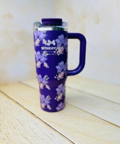 تامبلر تراول ماگ دوحالته گلدار دسته بغل 900 میل سیتارایوری SITARAYURI کد2992