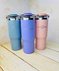 تراول ماگ تامبلر دسته دار سطلی دو حالته 900 میل SITARAYUR کد 2996