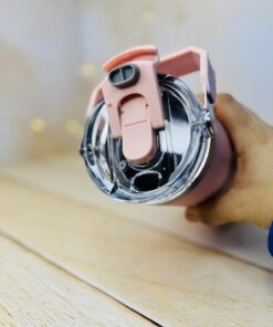 تراول ماگ تامبلر دسته دار سطلی دو حالته 900 میل SITARAYUR کد 2996