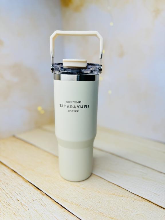 تراول ماگ تامبلر دسته دار سطلی دو حالته 900 میل SITARAYUR کد 2996