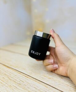مینی فلاسک قهوه رنگ مات استیل برند ENJOY حجم 90 میل کد 2999