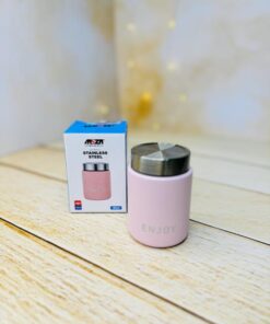 مینی فلاسک قهوه رنگ مات استیل برند ENJOY حجم 90 میل کد 2999