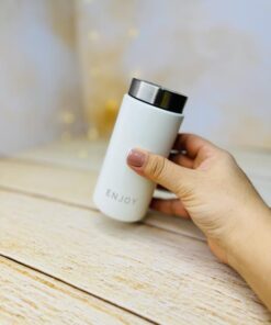 مینی فلاسک استیل رنگ مات ENJOY حجم 180 میل کد 3000