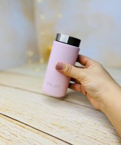 مینی فلاسک استیل رنگ مات ENJOY حجم 180 میل کد 3000