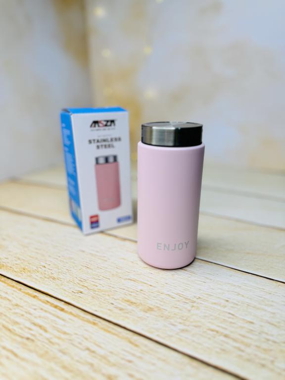 مینی فلاسک استیل رنگ مات ENJOY حجم 180 میل کد 3000