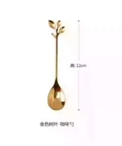 قاشق و چنگال و کارد فانتزی دسر خوری طرح گلبرگ استیل کد 1044